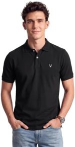Allen Solly Men’s Polo T‑Shirt | Comfortable Rich Cotton Blend, Band Collar, Regular Fit | Stylish & Premium All Day Wear - Image 2