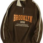 Imsa Moda Men’s Collar Chain Cotton Fleece Sweatshirt | Warm Hoodie for Gym, Travel & Casual Winter Wear
