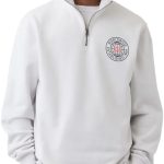 Gap Men Printed Standard Fit Collared Neck Full Sleeve Sweatshirt