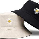 PALAY Women Bucket Hat Foldable Cotton Sun Beach Hat Fisherman Hat Casual Outdoor Cap Lovely Bomber Hats for Women Men Boy...