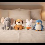Future Shop Pack of 4 Elegant Soft Toys Combo Plush Stuffed Animals (Grey Appu-Dog-Rabbit-Penguin) - Image 2