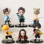 FUNFOB Action Figure Set of 6 Height- 7.5cm Collectible for Anime Fans PVC Multicolour | DDMN- BSC - Image 2