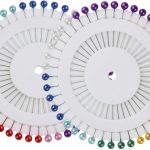 [Pack of 80 pcs, 8 Colors] Multicolor Pearl Head Pins | Sewing Pin for Tailor, Dressmaking, Patchwork, Wedding, Florist, Decoration