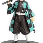 FowWelt Demon Slayer Tanjiro Action Figures Height-16CM Multicolour PVC Collectible for Anime Fans - Tanjiro 16Cm