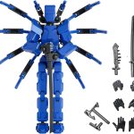 ZorbaDesi Cool Hero Anime Style Action Figures, Movable Joint Character Figurines, Exquisite Collectible Model Toys, Fashi...