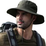 Electomania Sun Protection Cap for Men, Beach Fishing Hat, Summer Hat for Men, Round Sun Cap for Hiking, Fishing, Gardnin... - Image 2