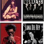 ADIGRAFIX Aesthetic Grunge Music Posters for Room and Hostel Decor - Set of 4 Unframed Wall Posters The Weeknd, Billie Eil...