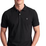 Allen Solly Men’s Polo T‑Shirt | Comfortable Rich Cotton Blend, Band Collar, Regular Fit | Stylish & Premium All Day Wear