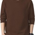 GRECIILOOKS Full Sleeve T Shirt for Men | Casual T-Shirts for Man|Poly Cotton Textured Oversized Fit T-Shirt | Round Neck ...