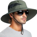 HSR Lightweight Breathable Stylish Summer Hat Cap for Men Women, UV Protection, Sun Protection Round Cap for Travel, Hikin...
