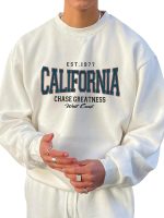 Noble Monk Men's Cotton Crew Neck Sweatshirt
