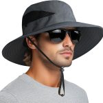 HSR Lightweight Breathable Stylish Summer Hat Cap for Men Women, UV Protection, Sun Protection Round Cap for Travel, Hikin...