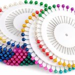 GNR Steel Multicolored (8 Colors) Pearl Head Pins for Tailor, Dressmaking, Patchwork, Florist and Decorating and Head Hija...