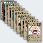 Posternet Anime Style Wanted Posters Set of 10 | Vintage Bounty Wall Posters | Premium 300 GSM HD Print | Room Decor for B... - Image 2