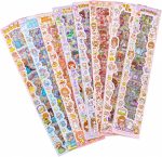 FunBlast Cute Cartoon Theme Kawaii Stickers-20 Pet Sheets Cute Washi Stickers For Project,Japanese Style Girls Paper Stick... - Image 2