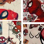 Luxury Gift Sppiderr-Men Poster Set of 4 | Unframed Wall Art Prints 9 x 12 Inch - 300 gsm | Aesthetic Superhero Posters fo...