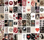 60 pcs Downtown Girl Room Decor, Coquette y2k 2000’s Grunge Posters, TV Girl Lana Del Rey Retro Music Wall Art for Bedroo... - Image 2